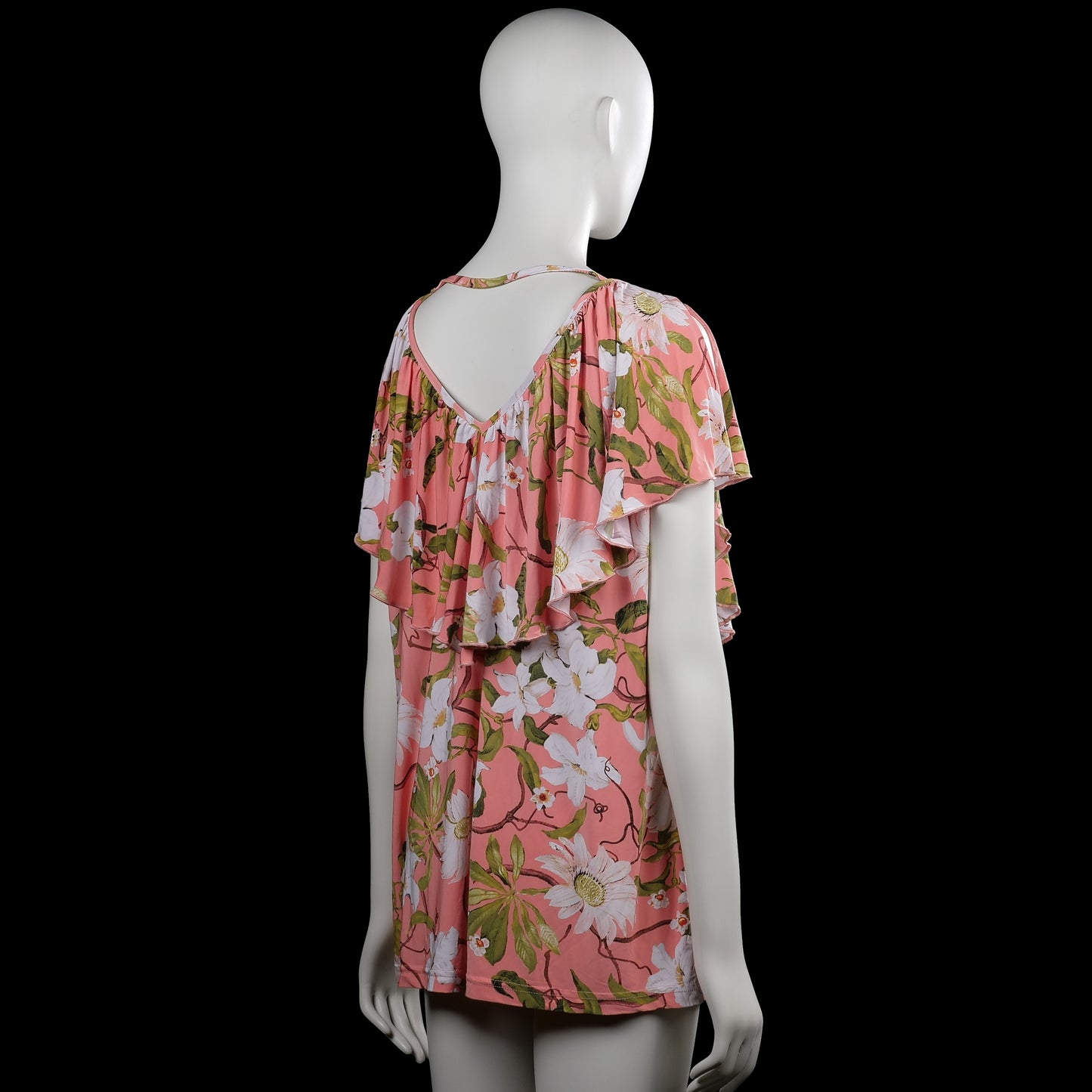 Tunic - Pink & White - Size XL