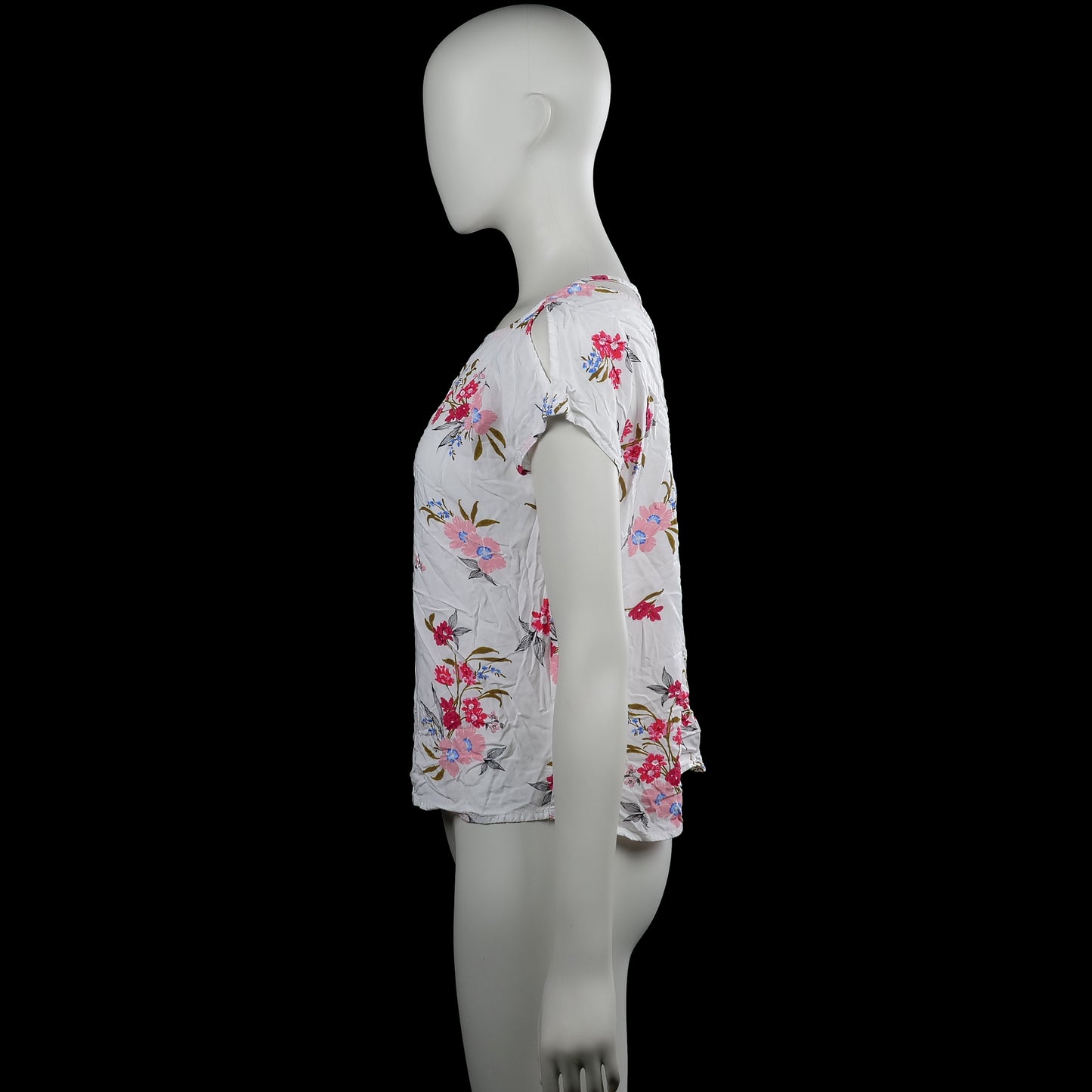 T-shirt - White & Pink - Size 36