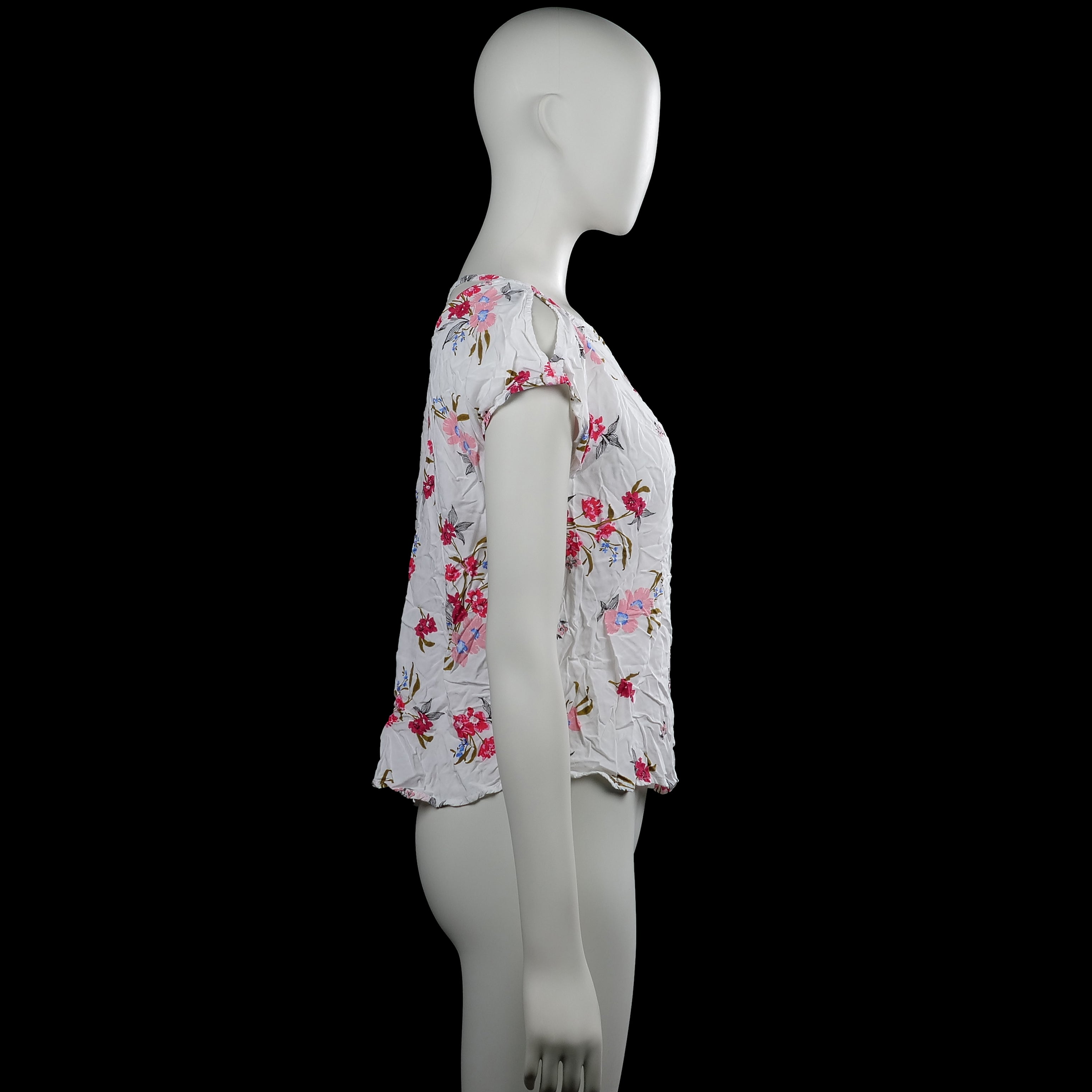 T-shirt - White & Pink - Size 36