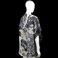 Tunic - Black & Ivory - Size 44