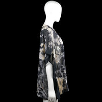 Tunic - Black & Ivory - Size 44