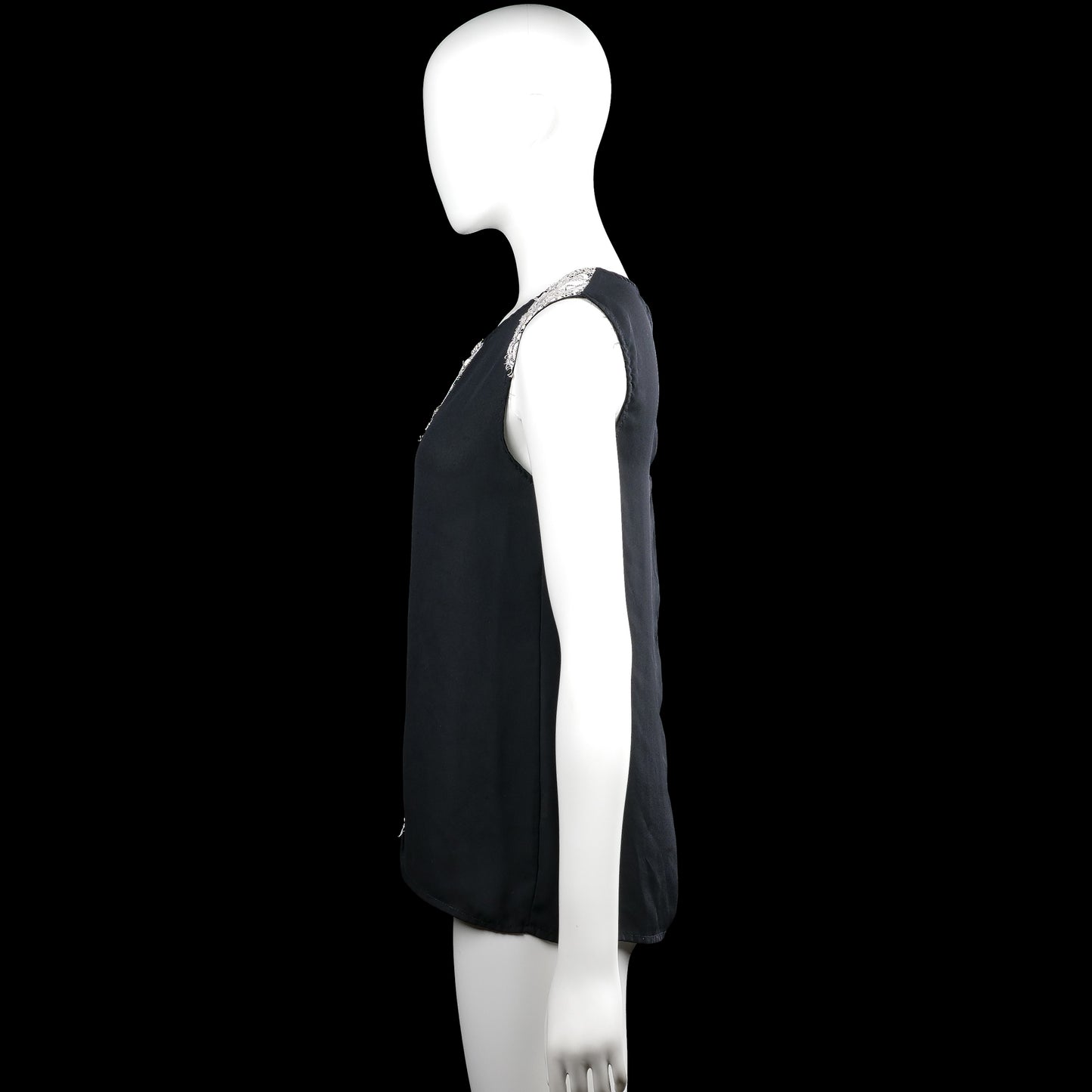 Tank top - Black & White - Size S, M