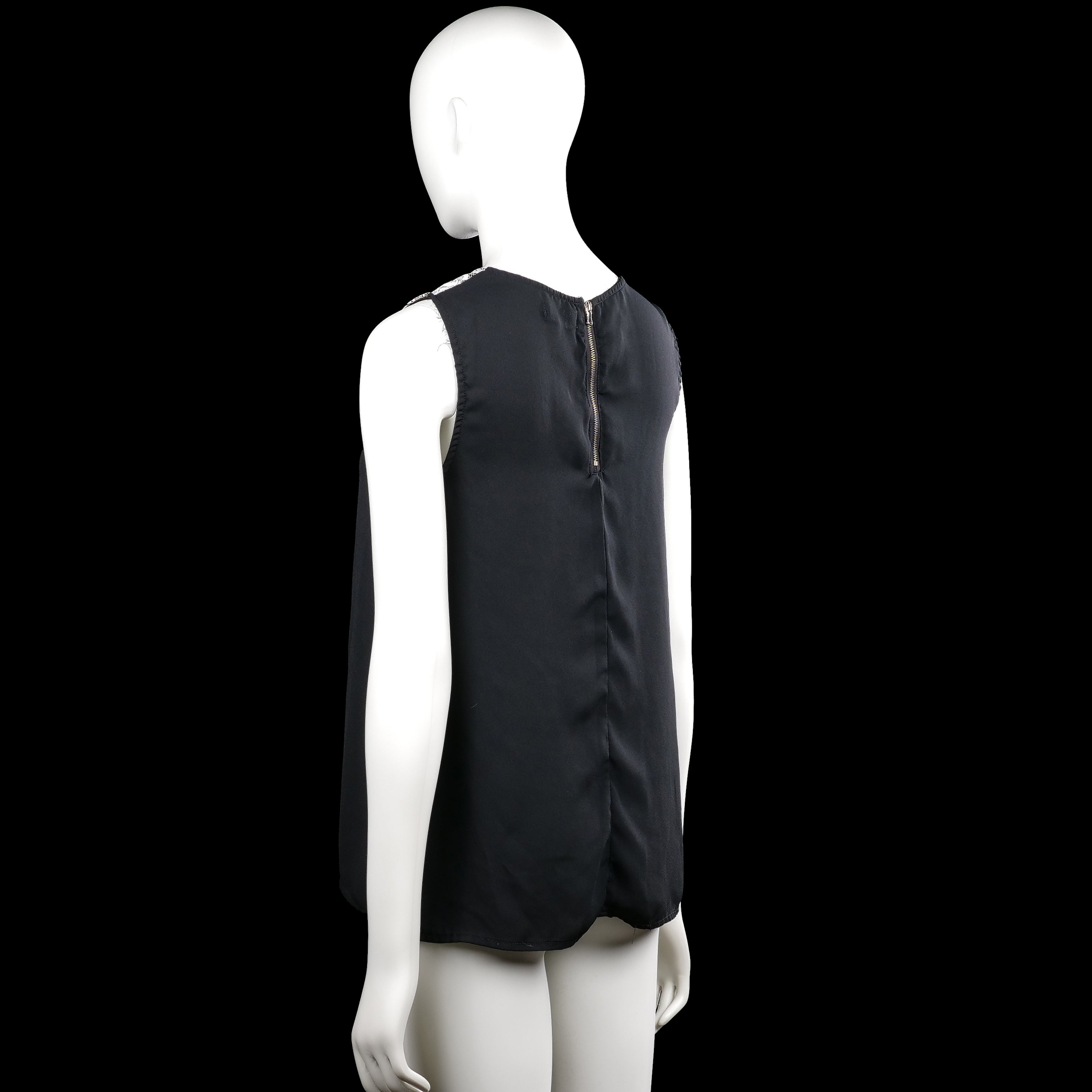 Tank top - Black & White - Size S, M