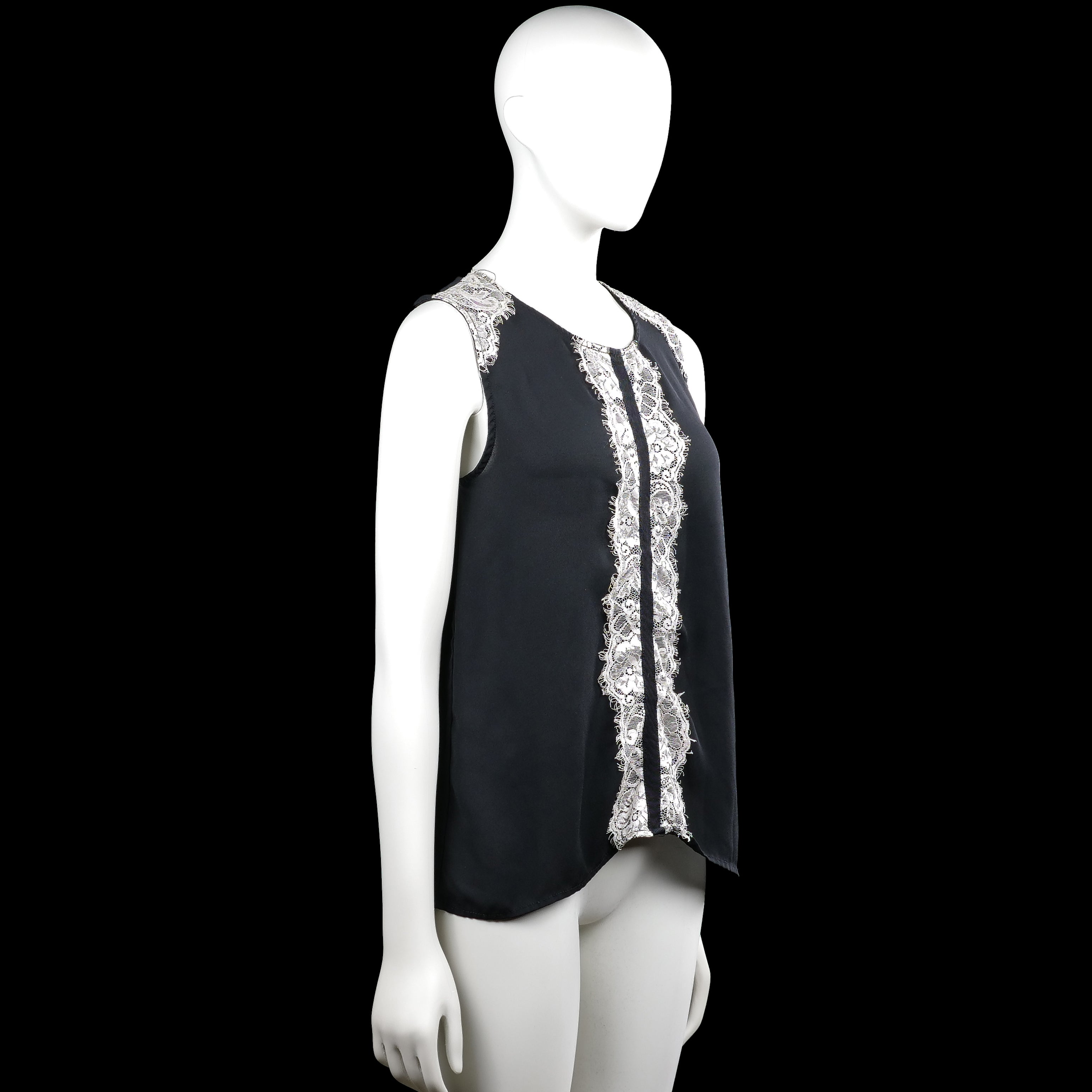 Tank top - Black & White - Size S, M