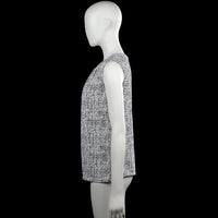 Tank top - White & Black - Size S