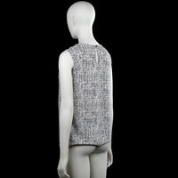 Tank top - White & Black - Size S