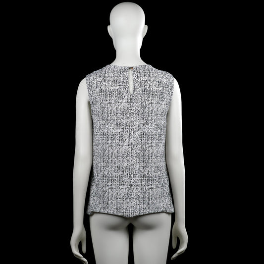 Tank top - White & Black - Size S