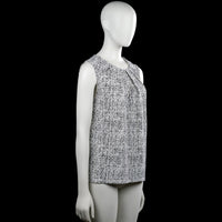 Tank top - White & Black - Size S