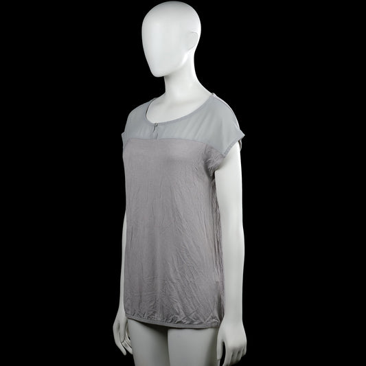 T-shirt - Light Gray & Gray - Size S