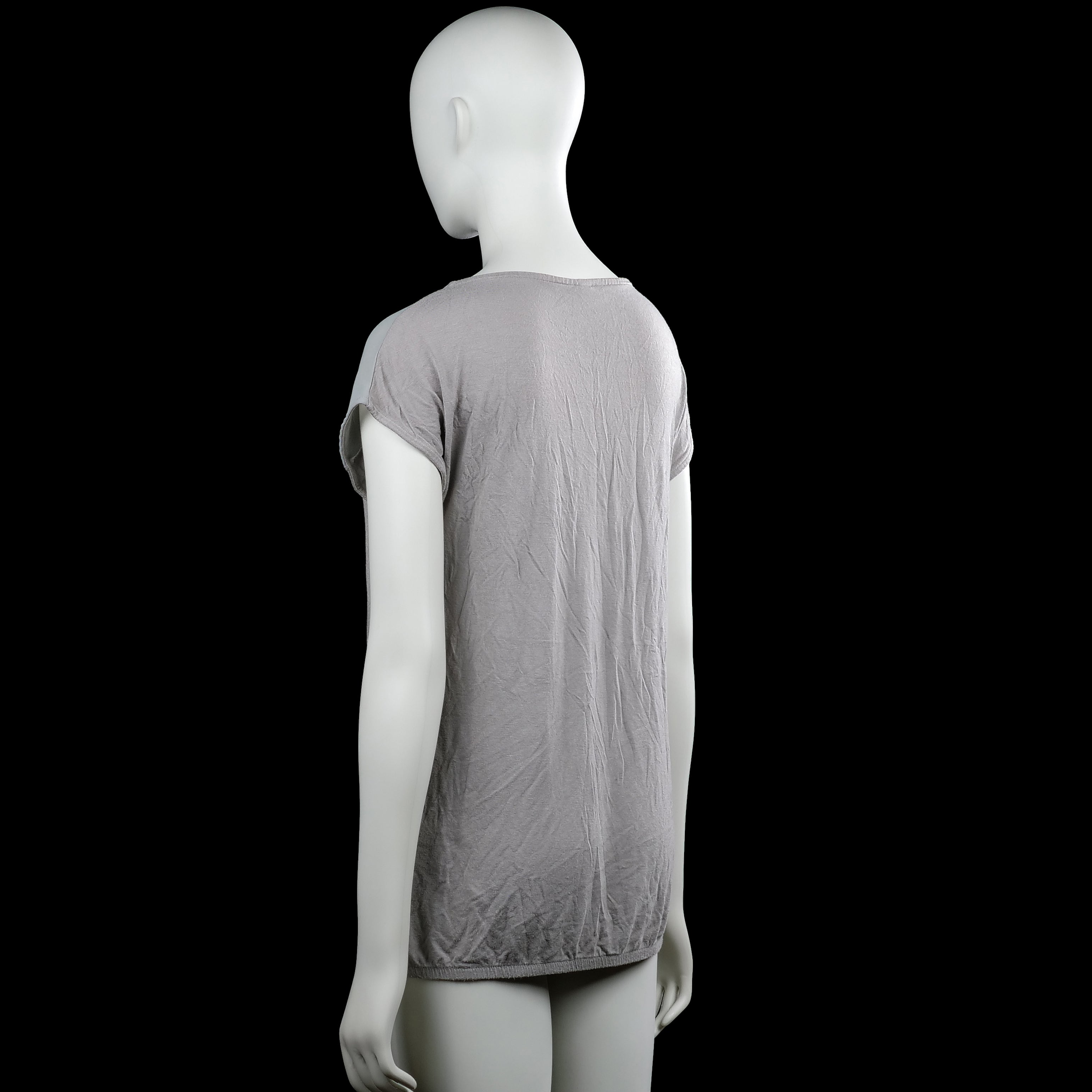 T-shirt - Light Gray & Gray - Size S