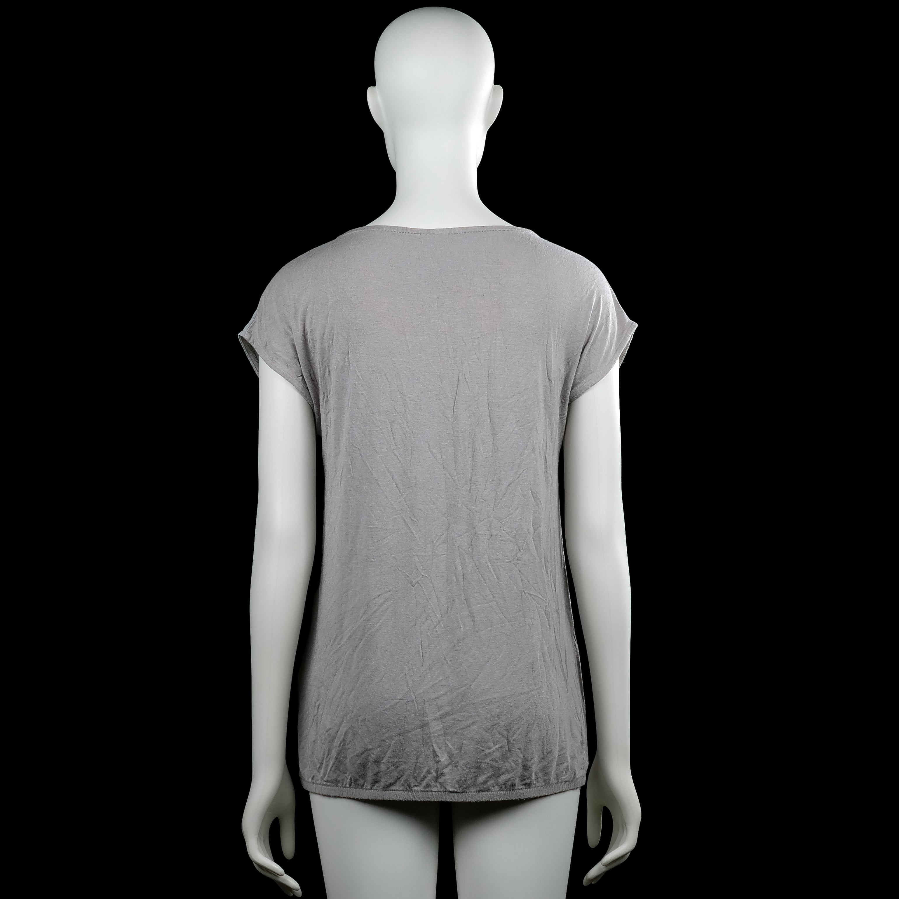 T-shirt - Light Gray & Gray - Size S