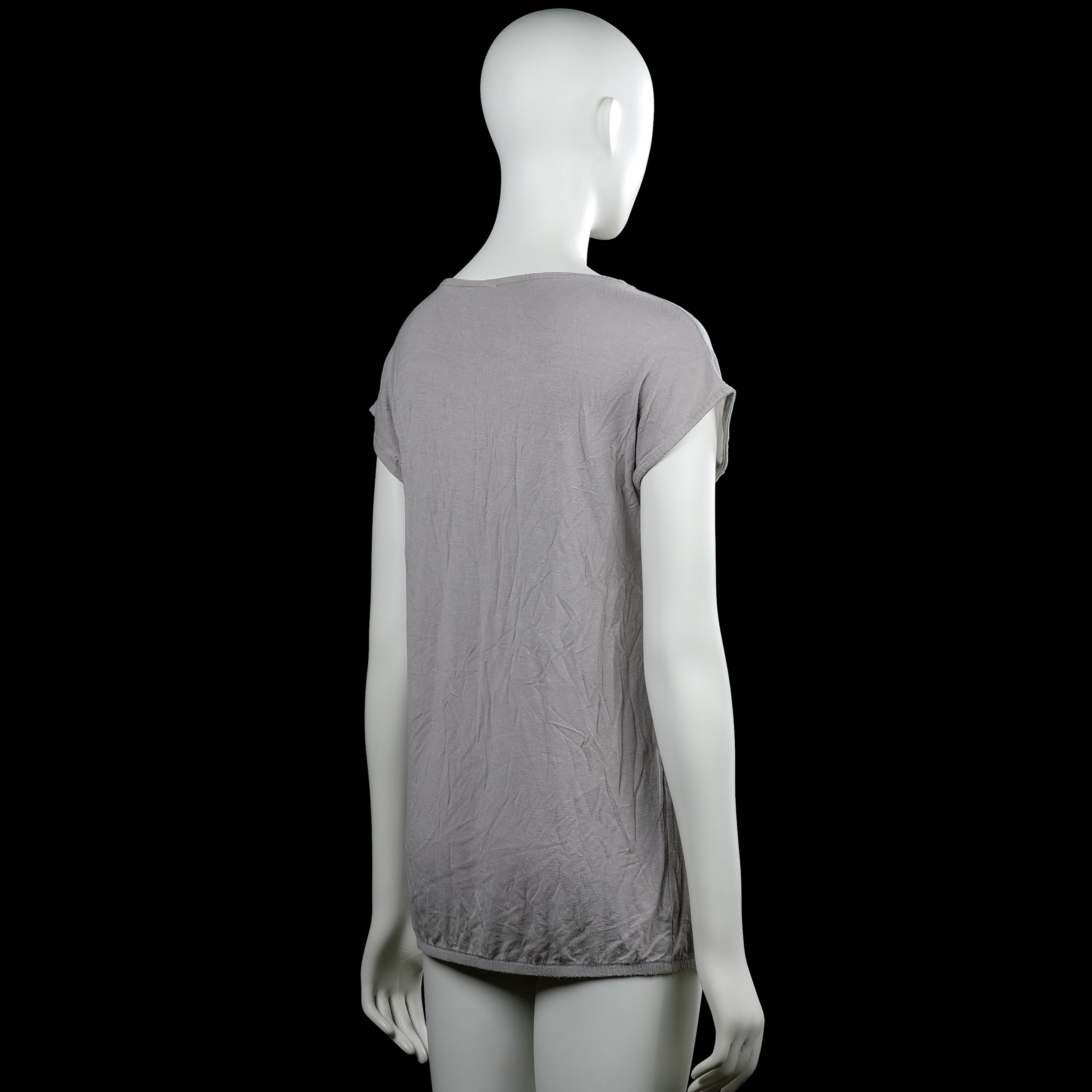 T-shirt - Light Gray & Gray - Size S