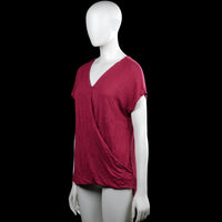 Blouse - Burgundy - Size M