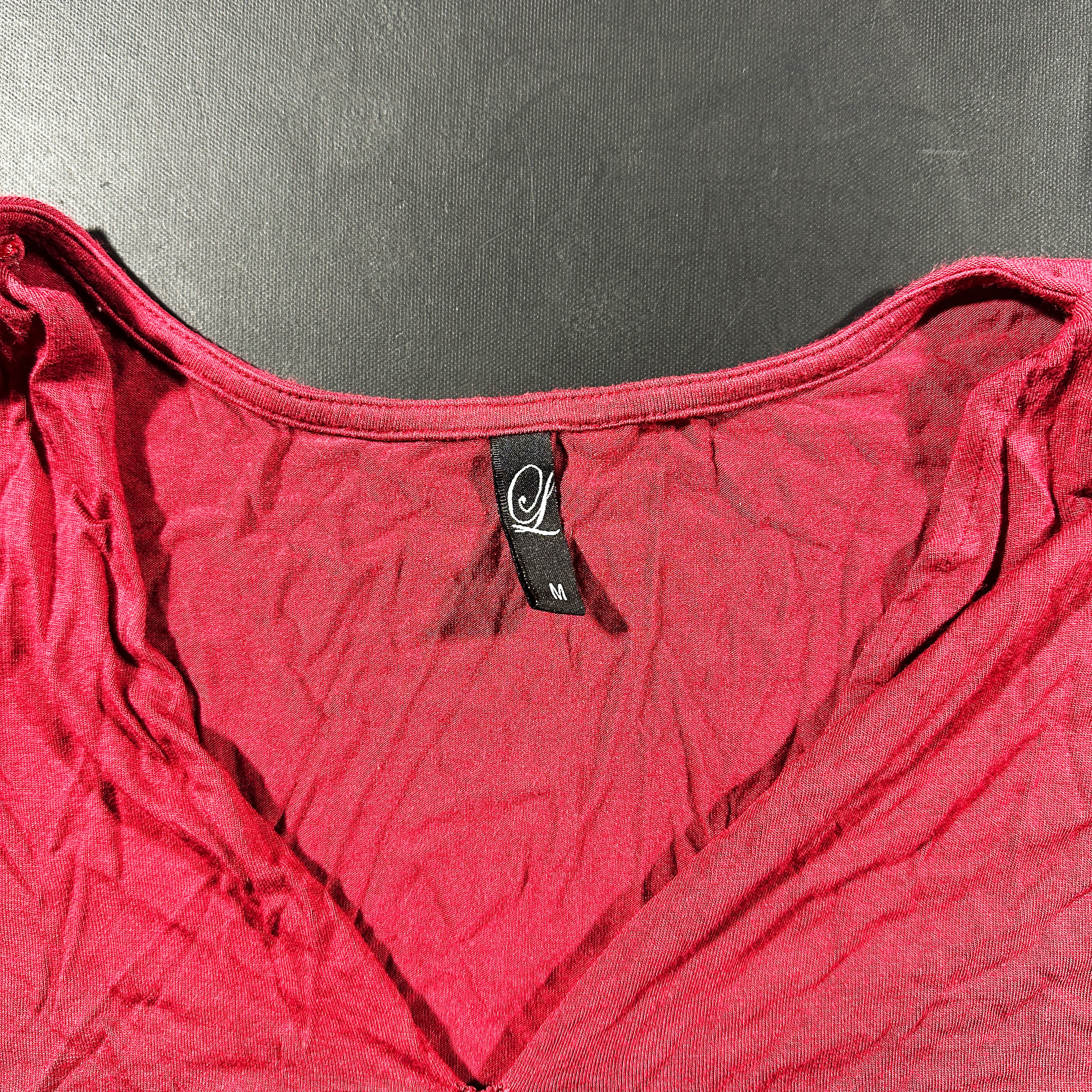 Blouse - Burgundy - Size M