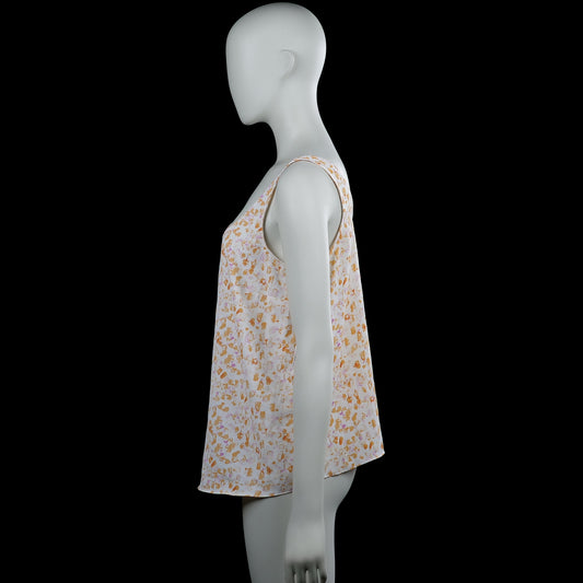 Tank top - White & Beige - Size 42