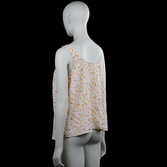 Tank top - White & Beige - Size 42