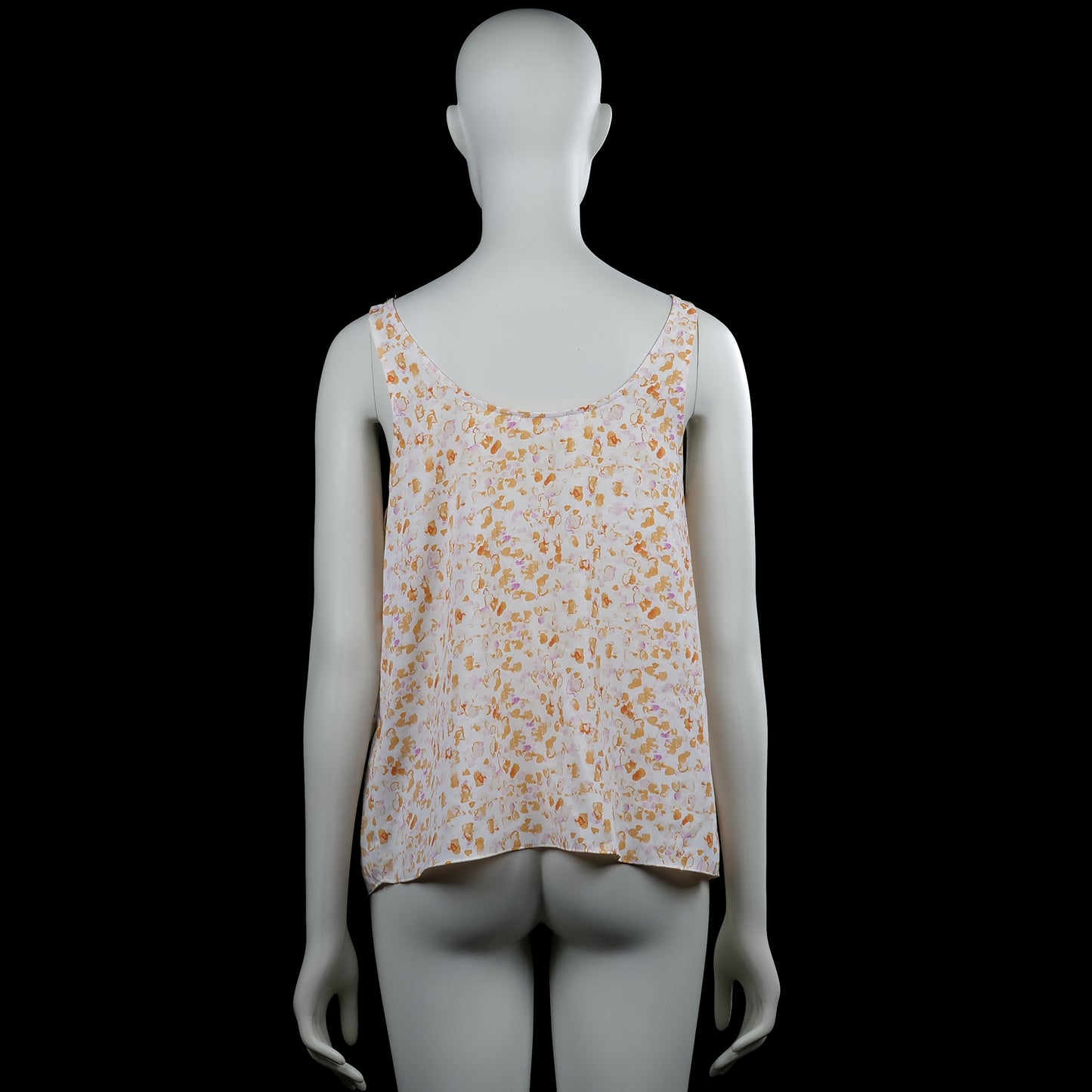 Tank top - White & Beige - Size 42
