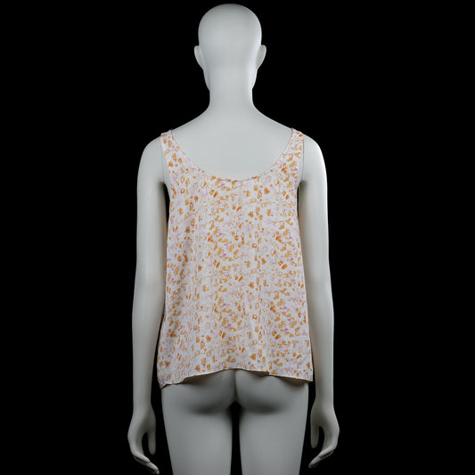 Tank top - White & Beige - Size 42