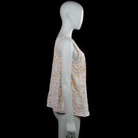 Tank top - White & Beige - Size 42