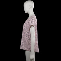T-shirt - Light Pink & Black - Size 42
