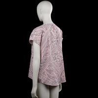 T-shirt - Light Pink & Black - Size 42