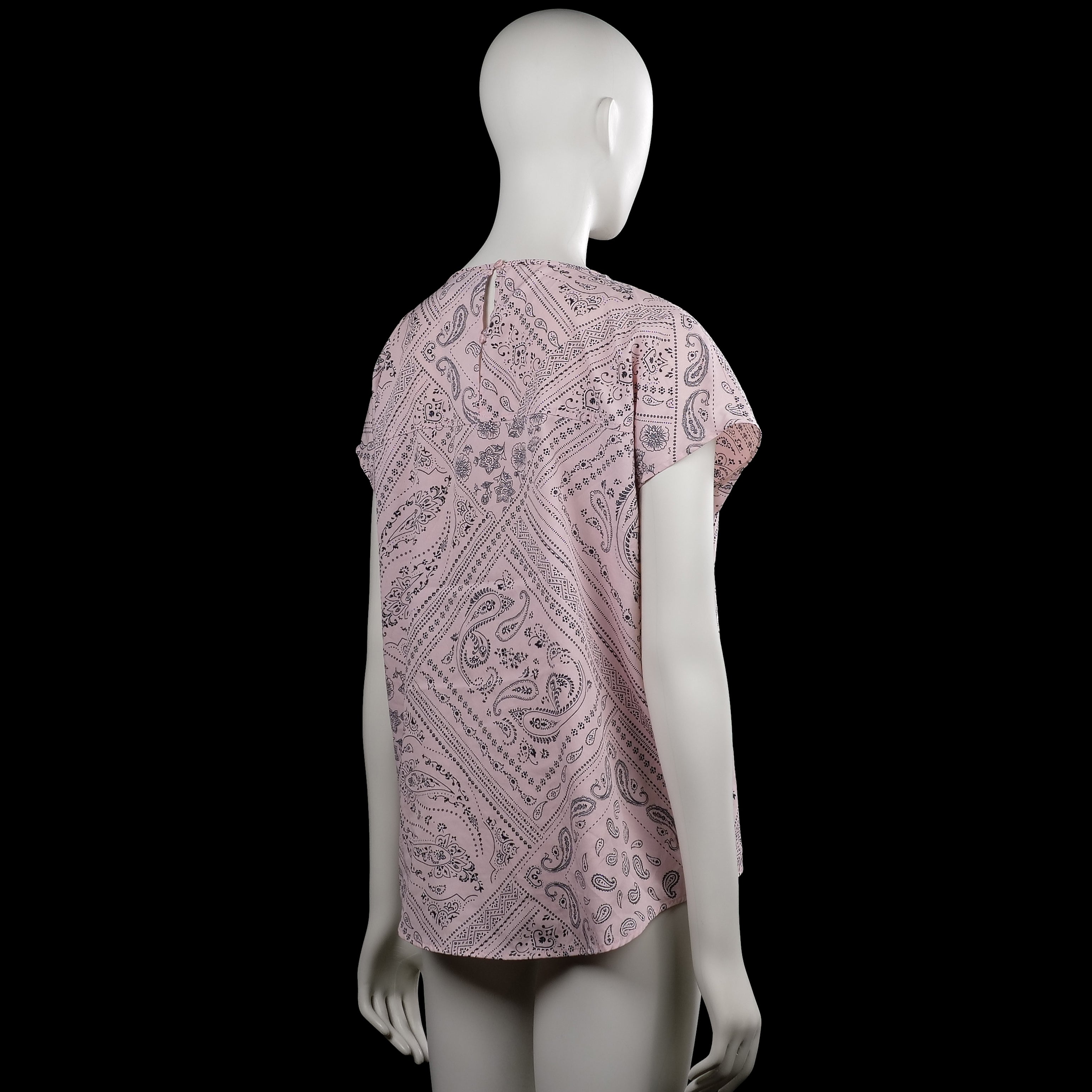 T-shirt - Light Pink & Black - Size 42