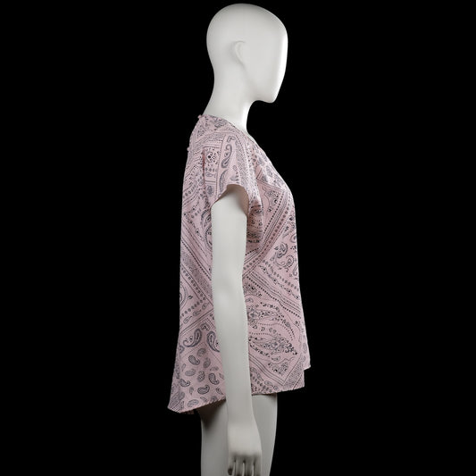 T-shirt - Light Pink & Black - Size 42