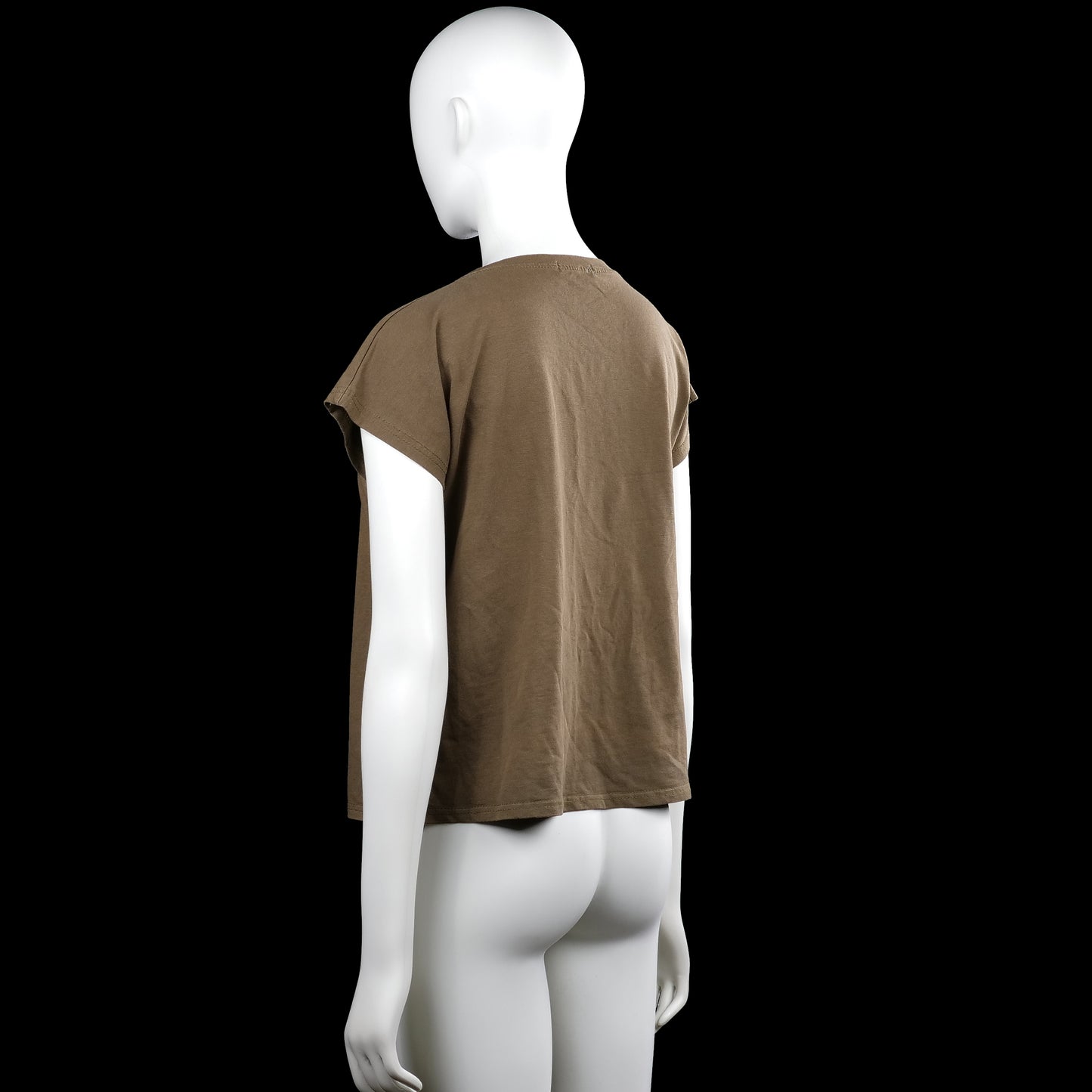 T-shirt - Brown - Size L