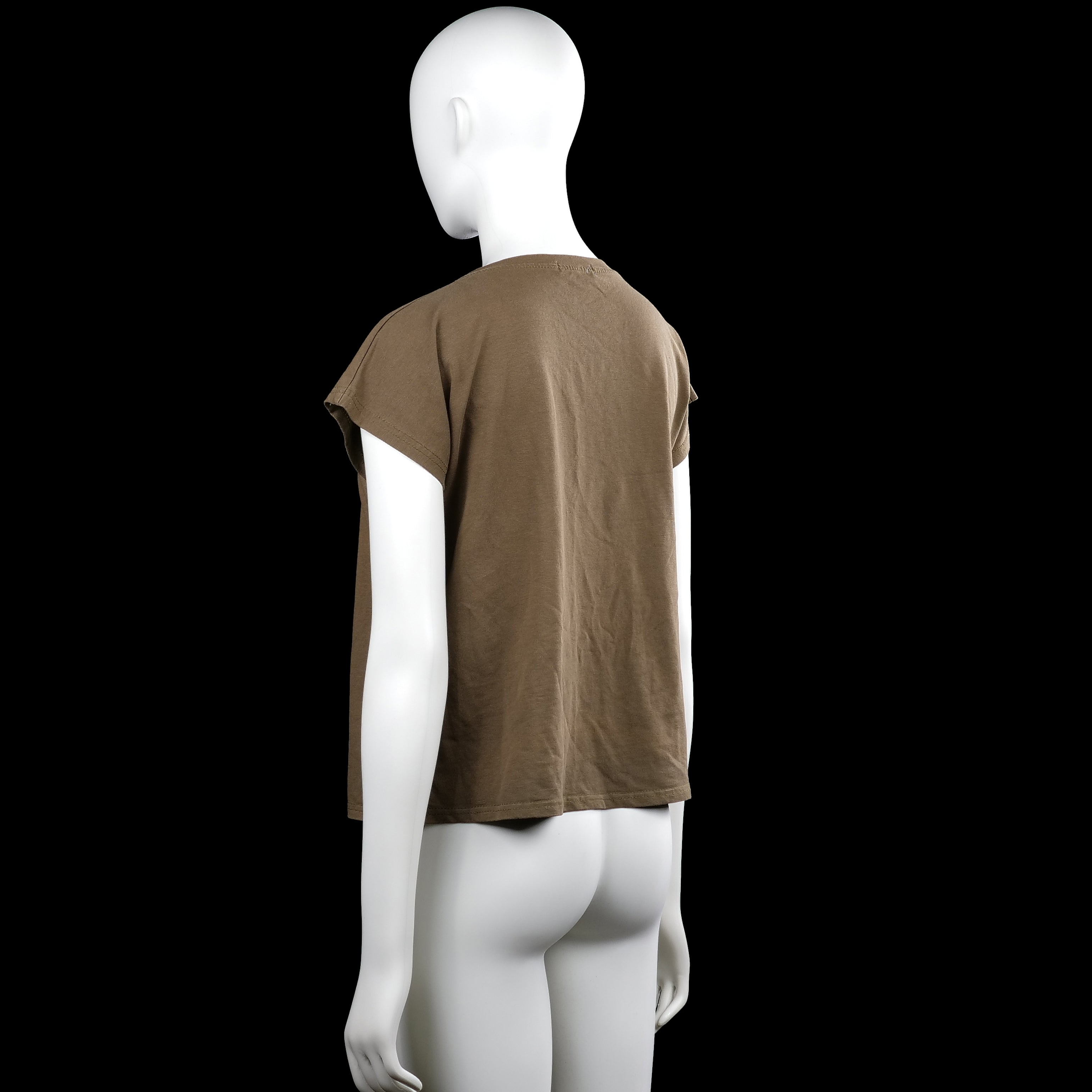 T-shirt - Brown - Size L