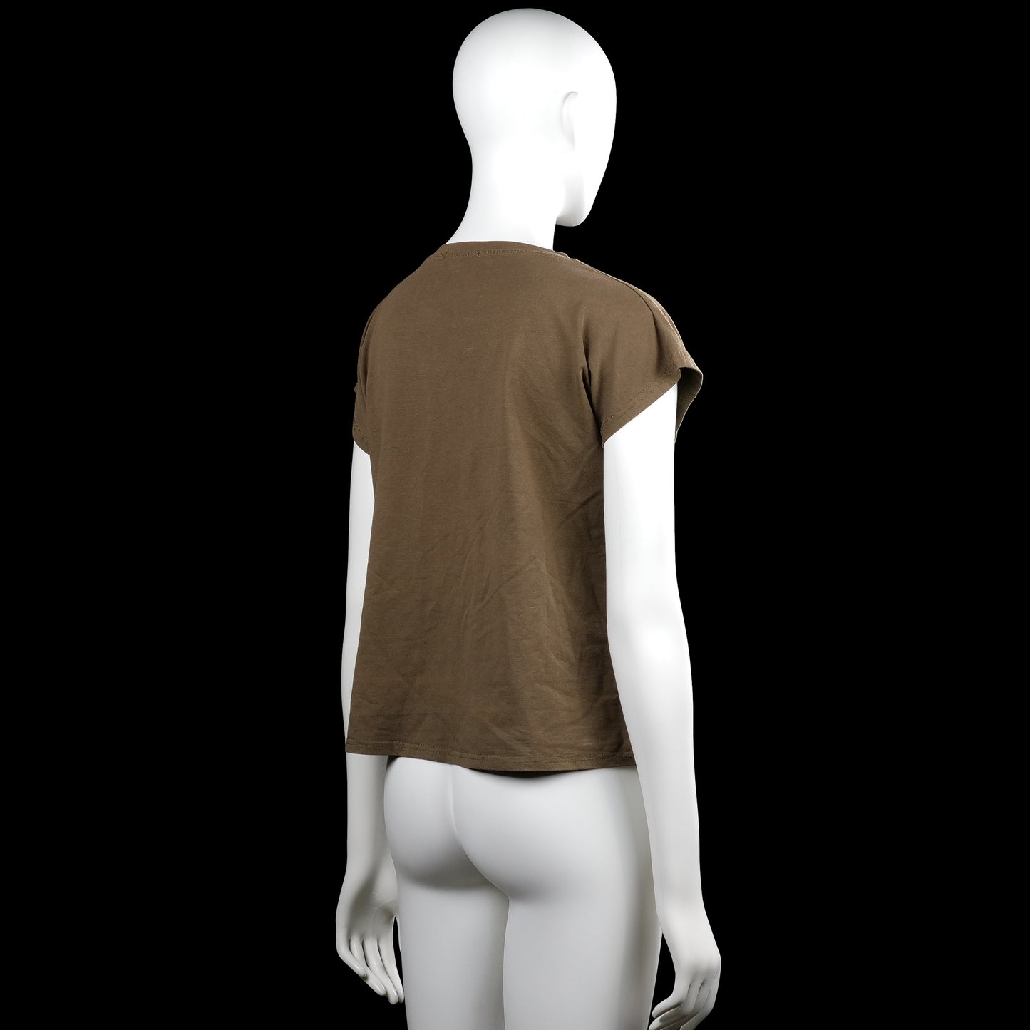 T-shirt - Brown - Size L
