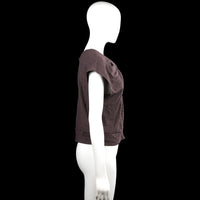 T-shirt - Brown - Size M