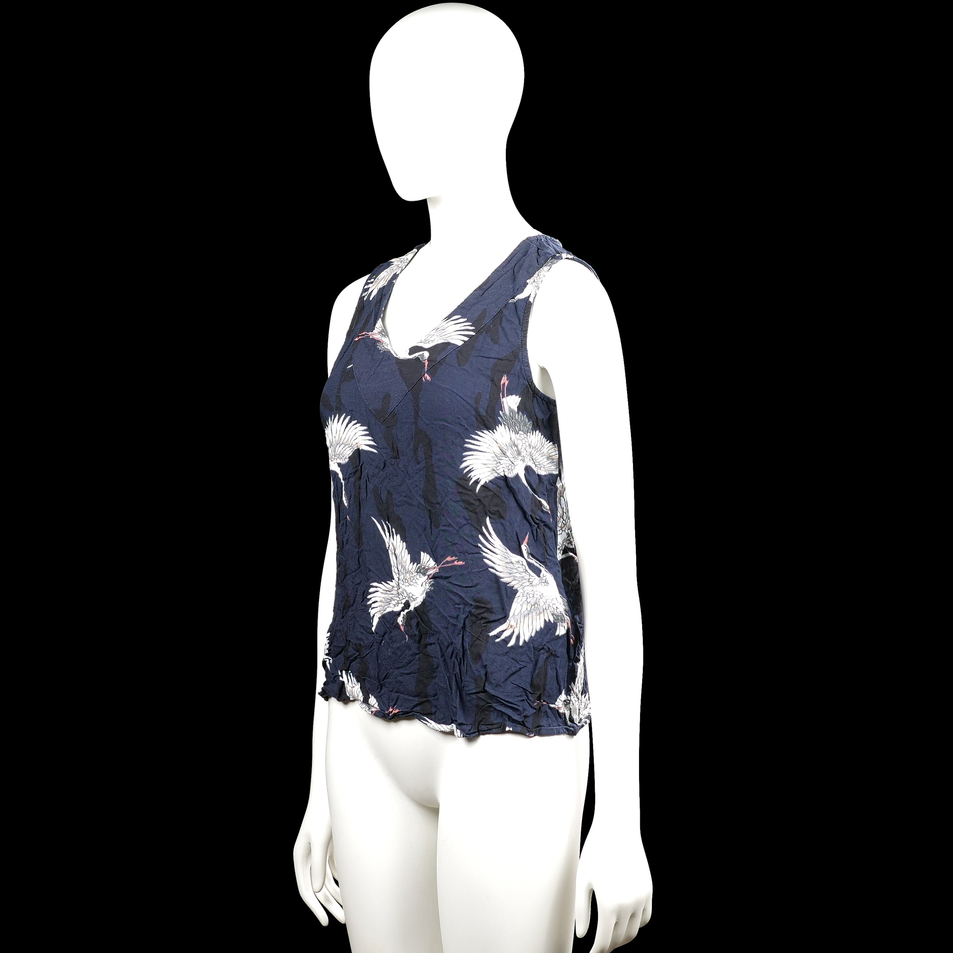 Tank top - Navy & White - Size 36