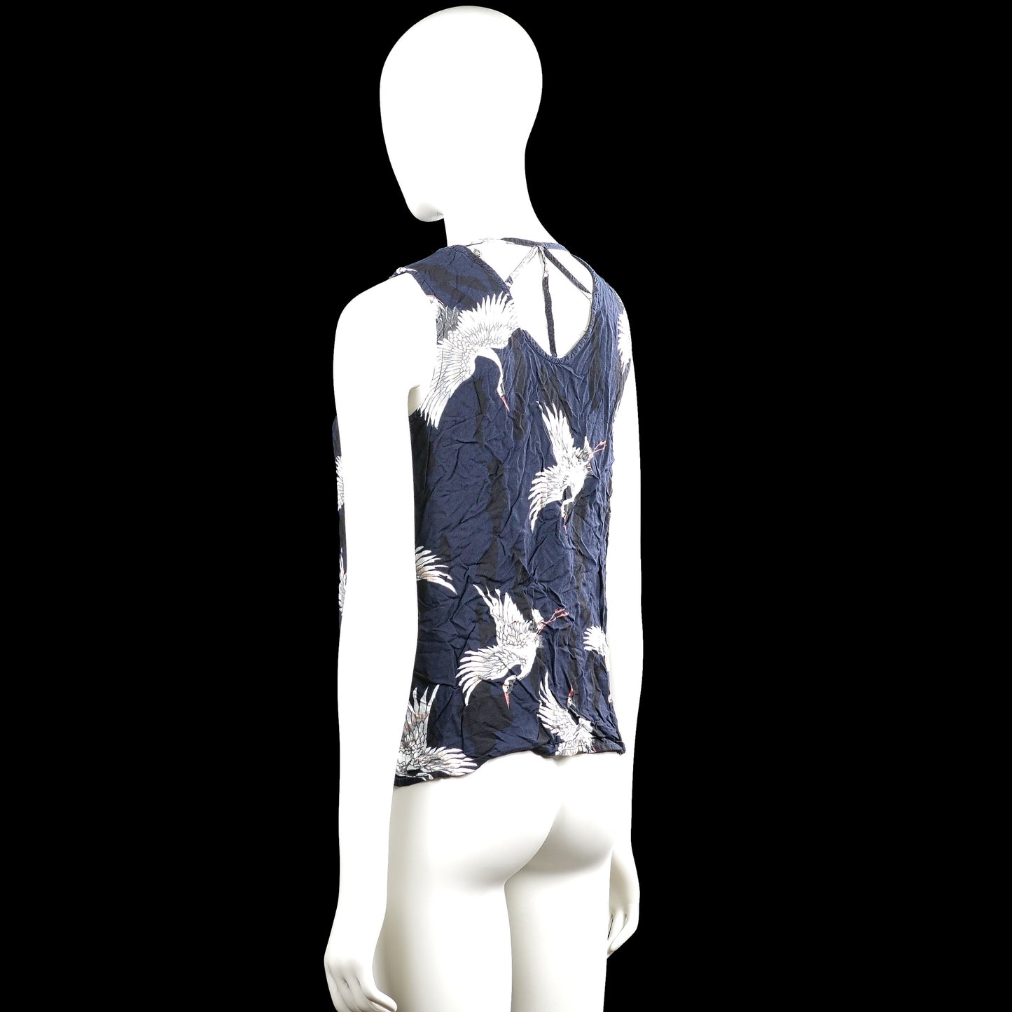 Tank top - Navy & White - Size 36