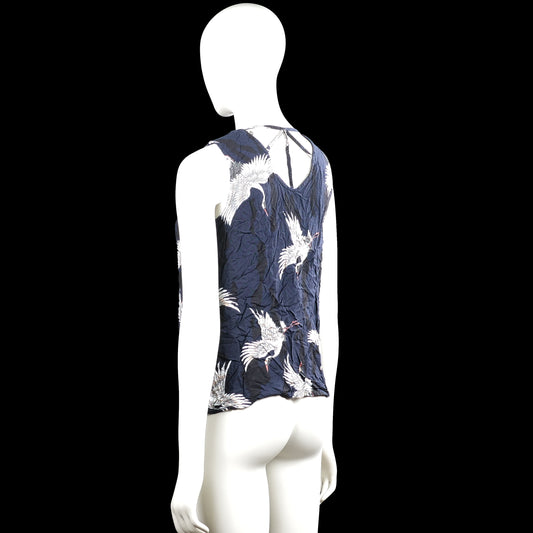 Tank top - Navy & White - Size 36