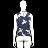 Tank top - Navy & White - Size 36