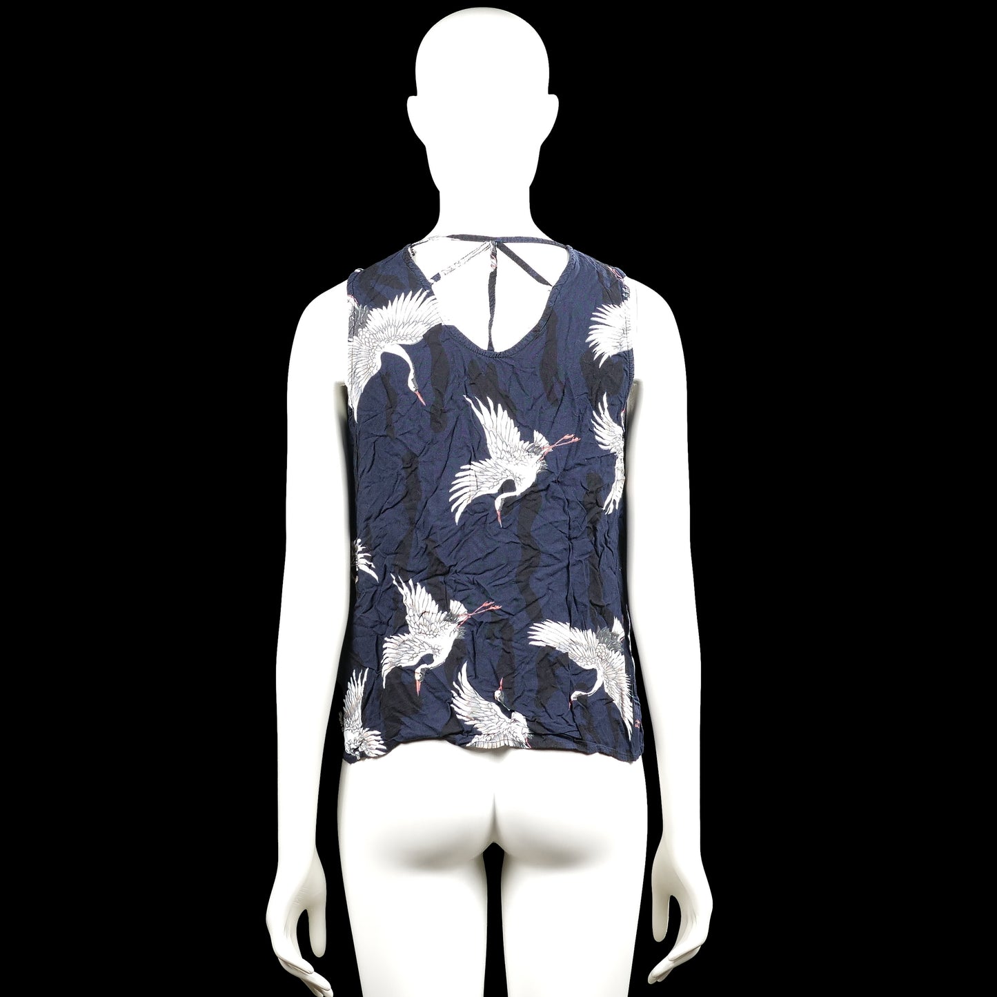 Tank top - Navy & White - Size 36