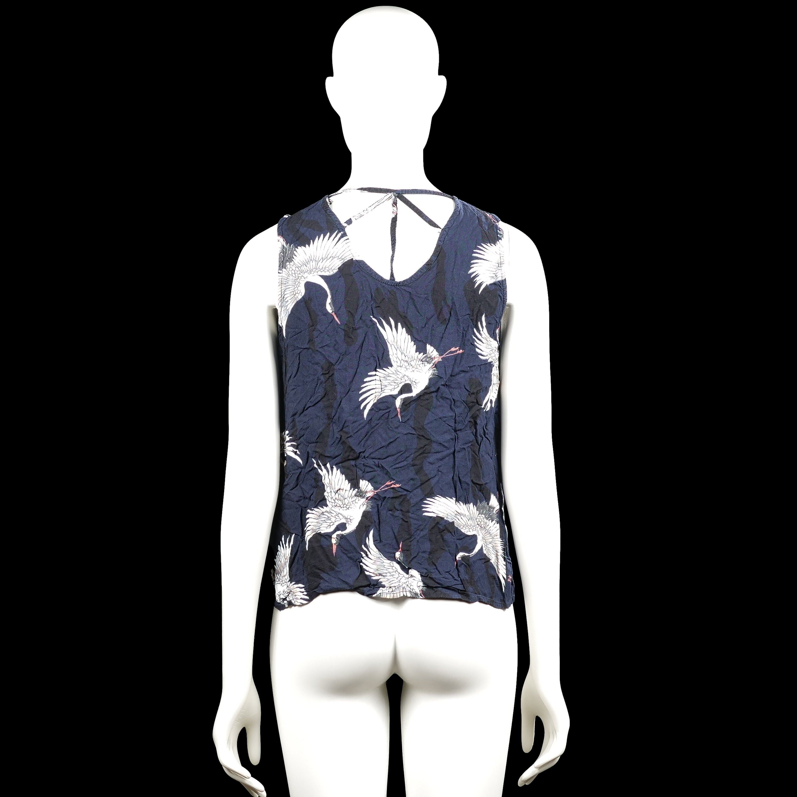 Tank top - Navy & White - Size 36