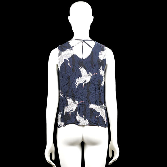 Tank top - Navy & White - Size 36