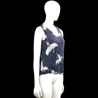 Tank top - Navy & White - Size 36