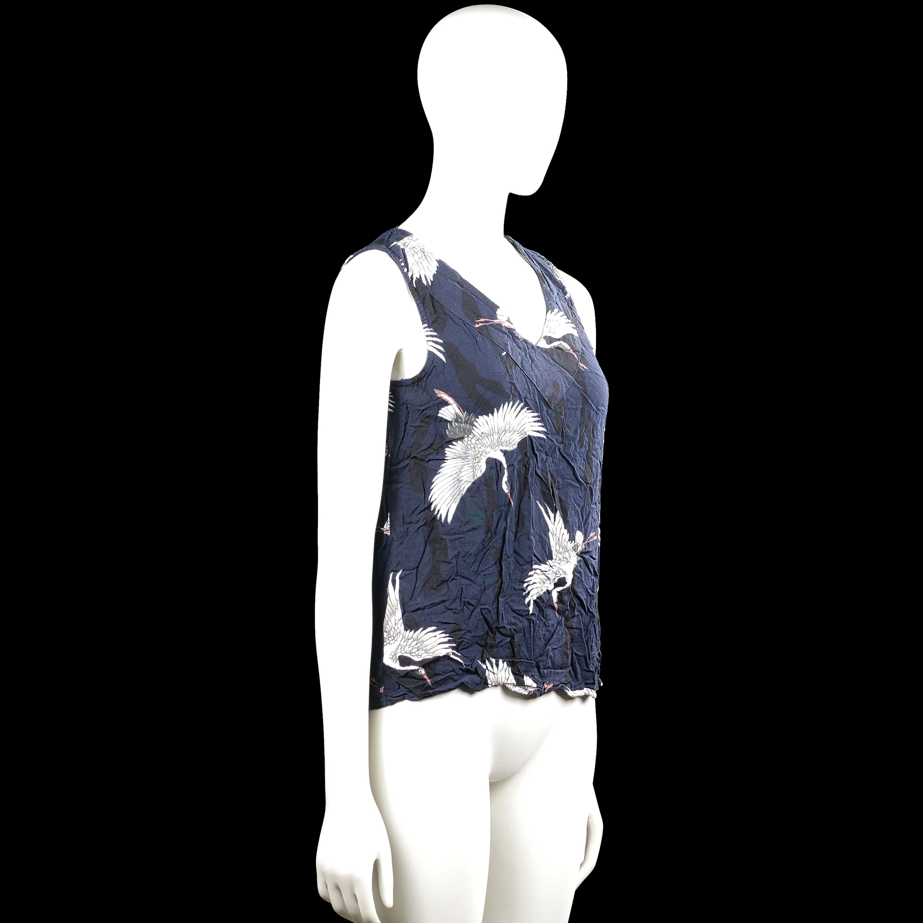 Tank top - Navy & White - Size 36