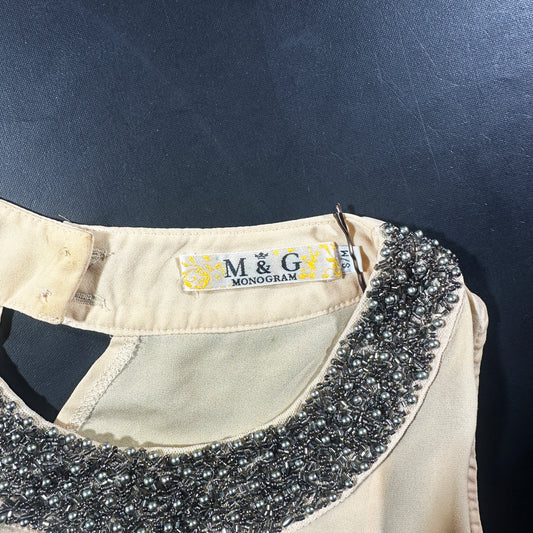 Blouse - Beige - Size S, M
