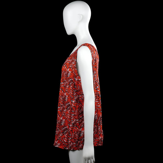 Tank top - Red & Black - Size 46
