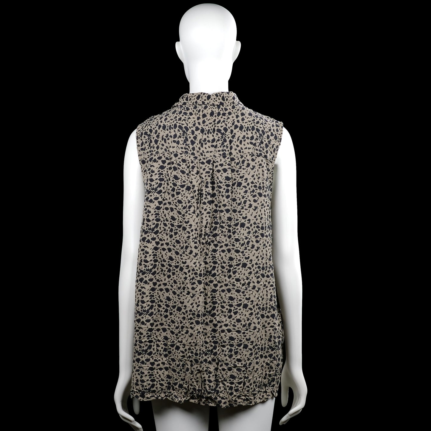 Shirt - Beige & Black - Size XXL