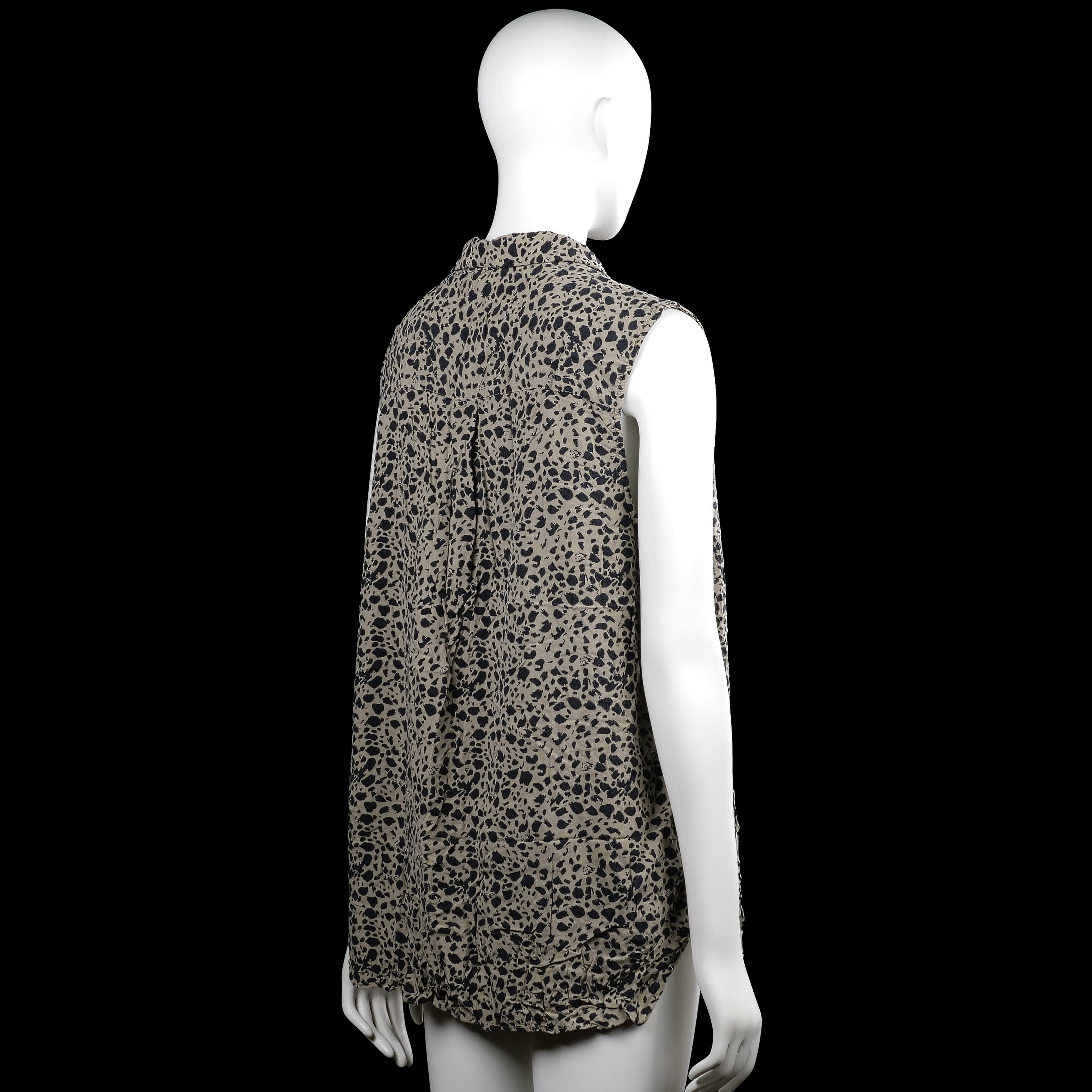 Shirt - Beige & Black - Size XXL