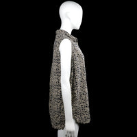 Shirt - Beige & Black - Size XXL