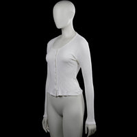 Cardigan - White - Size M