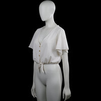 Blouse - Ivory - Size M