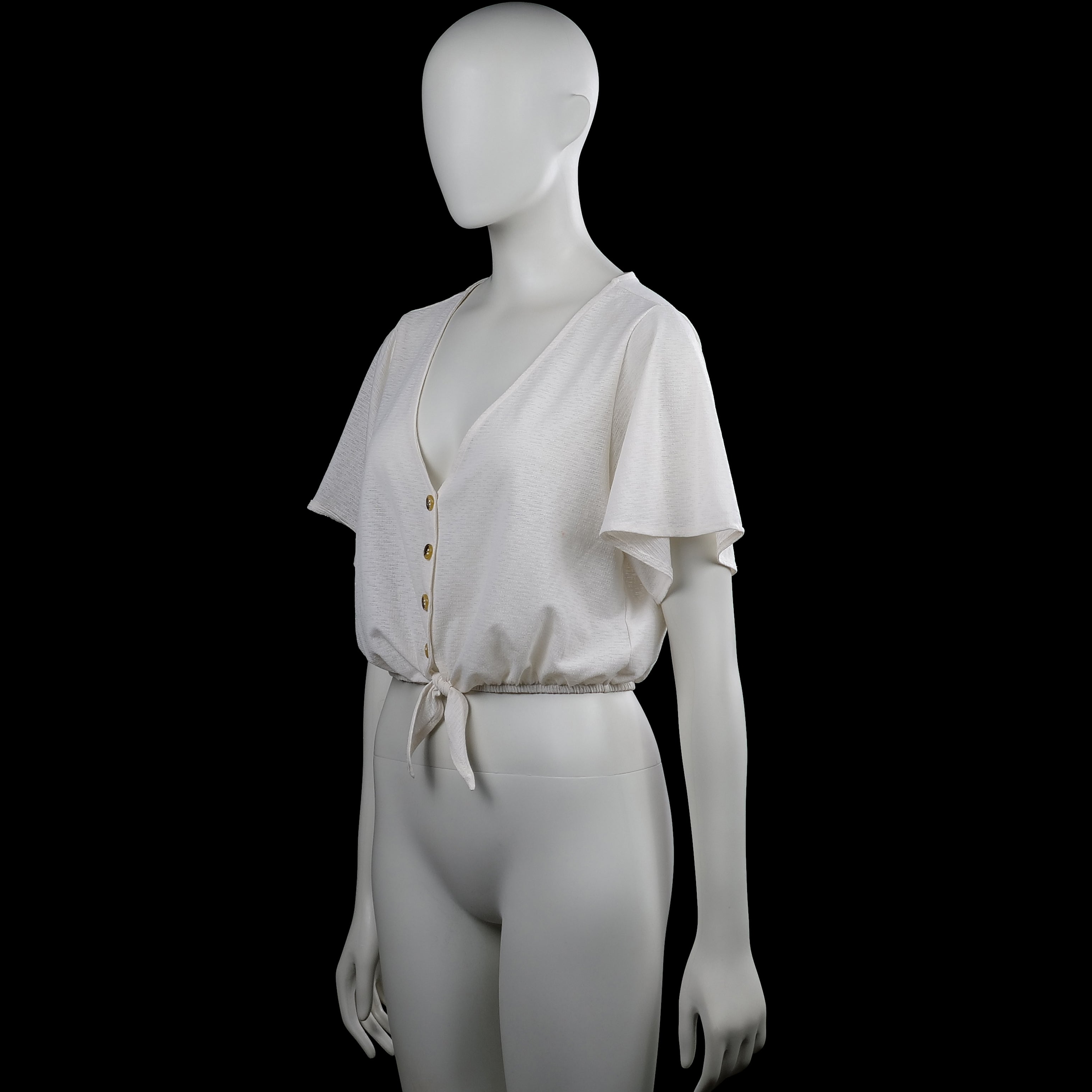 Blouse - Ivory - Size M