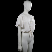 Blouse - Ivory - Size M