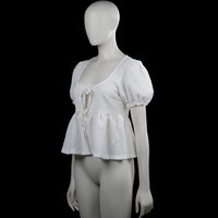 Blouse - White - Size S